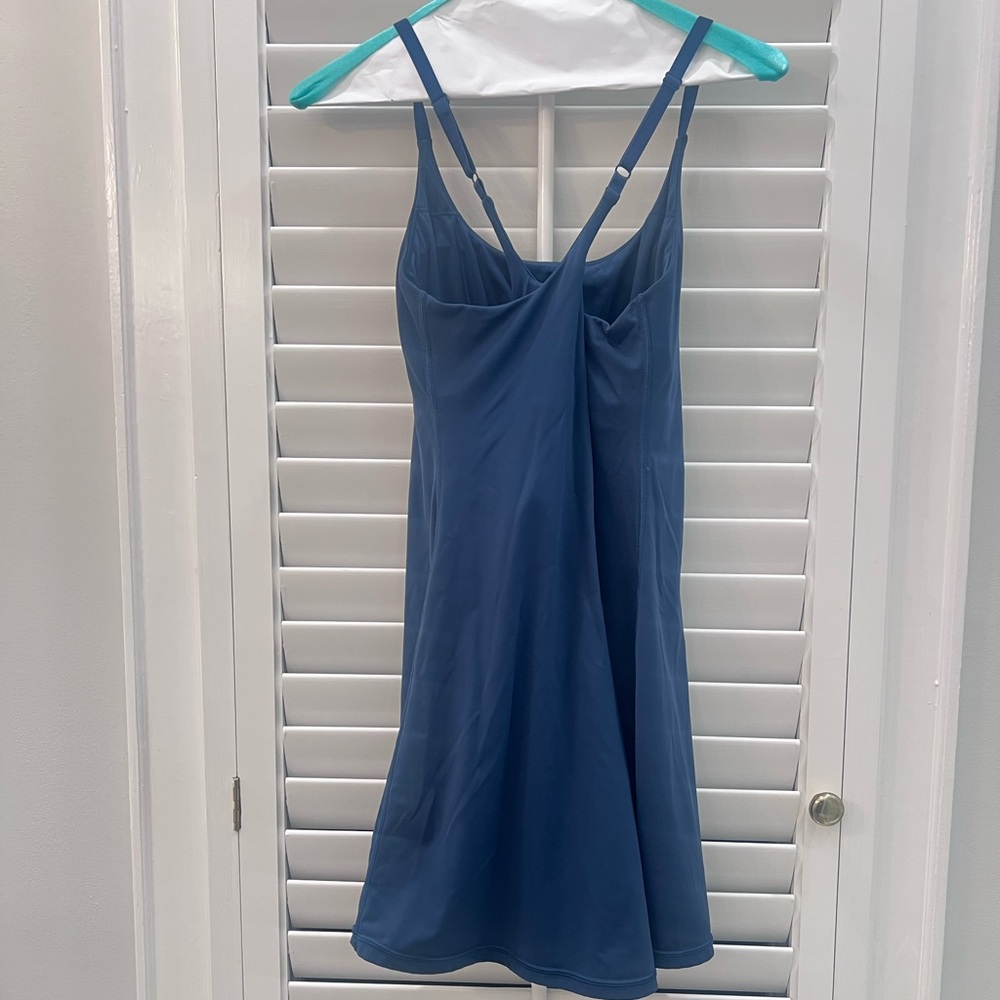 Ewedoos Indigo Tennis Dress Built In Shorts Pocket Small Athletic - Picture 4 of 5